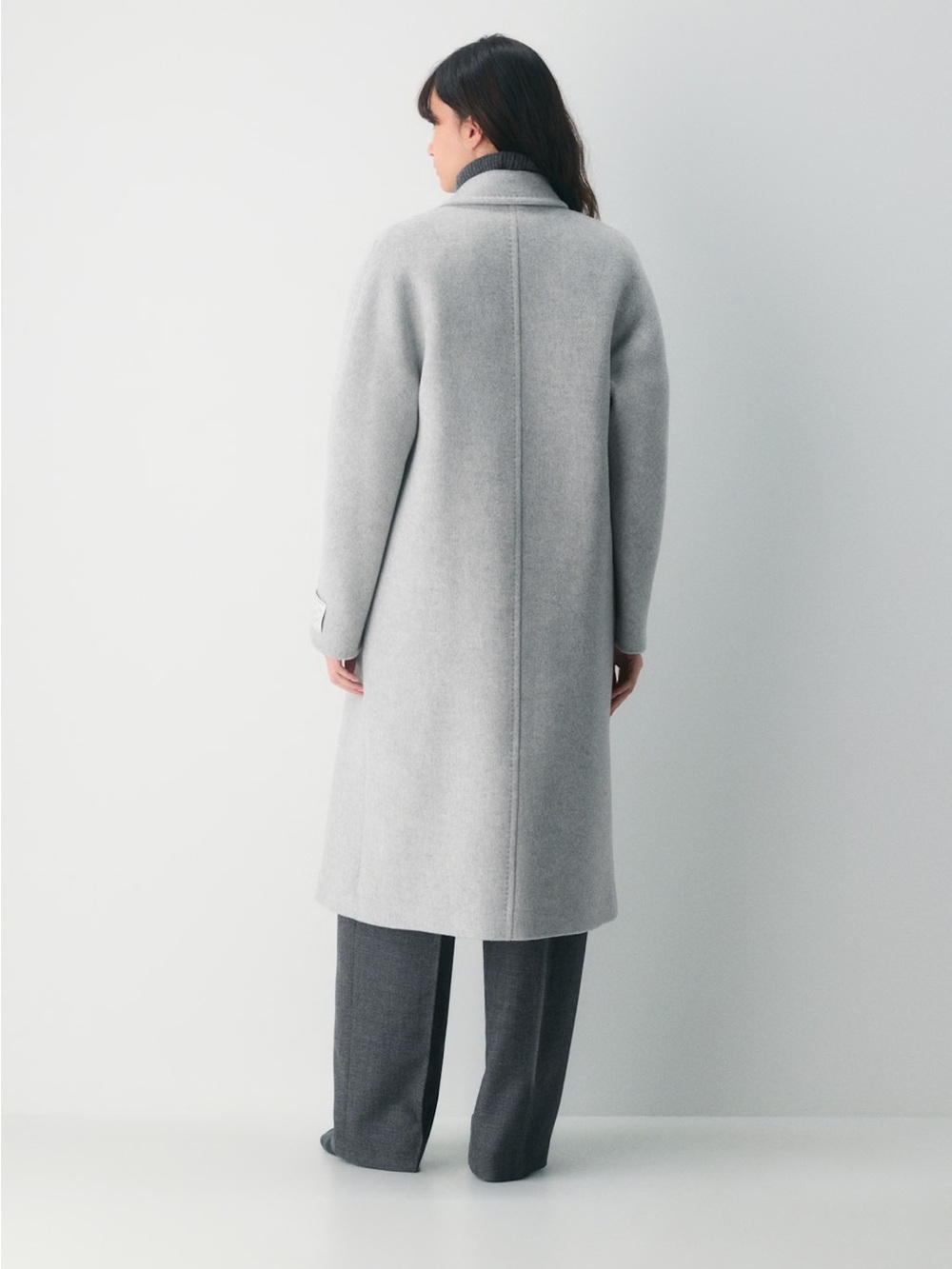 Aritzia Babaton Slouch Coat Wool Cashmere - Picture 3 of 3